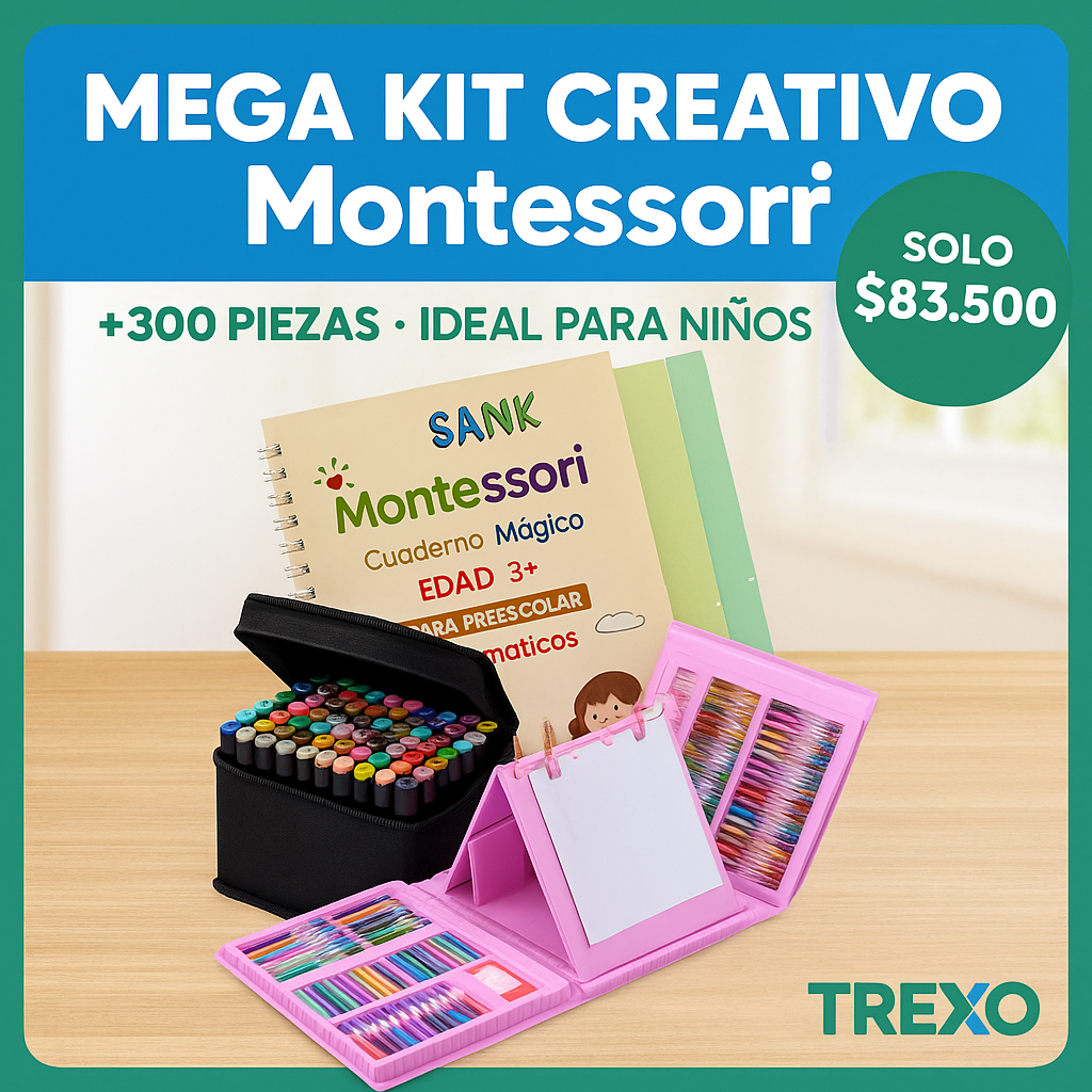 MEGA KIT CREATIVO MONTESSORI