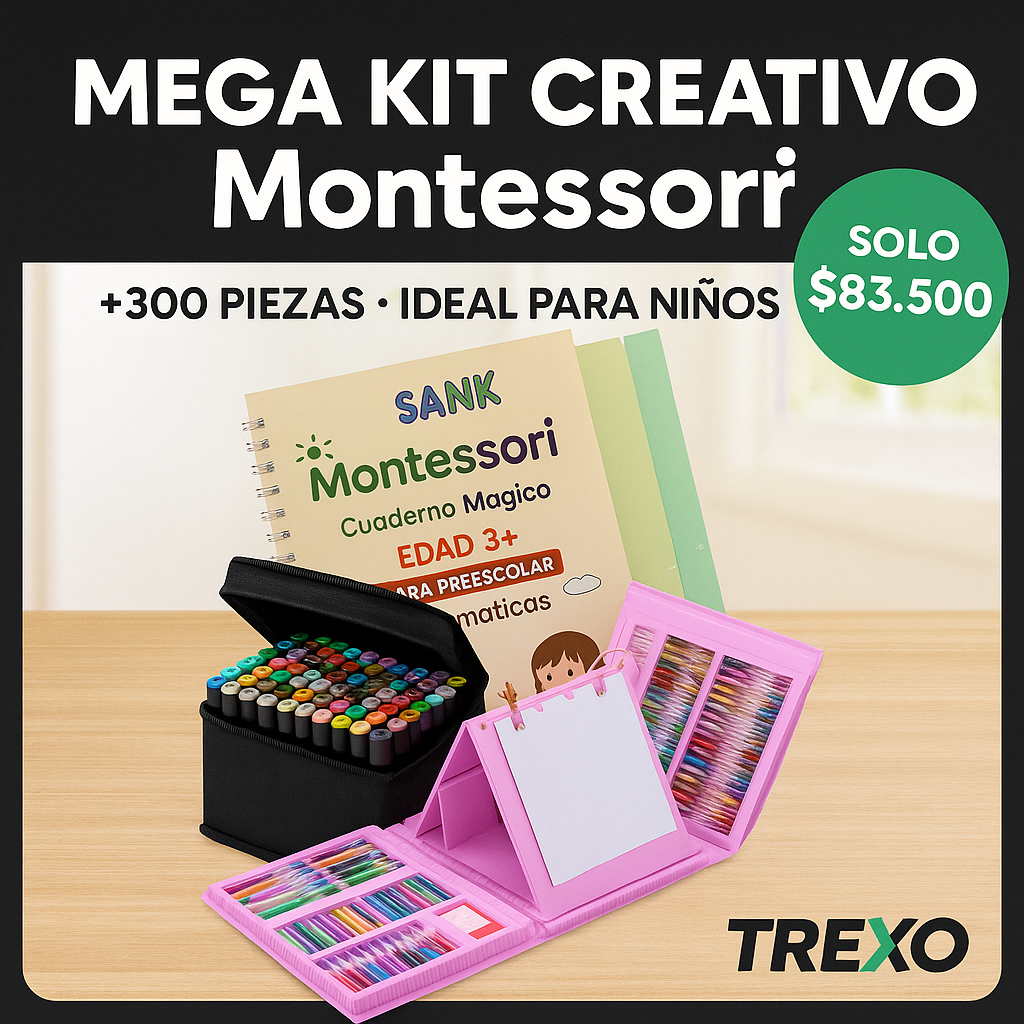 MEGA KIT CREATIVO MONTESSORI